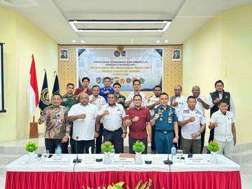 Rapat TIMPORA Supiori,Perkuat Sinergi Pengawasan WNA di Papua