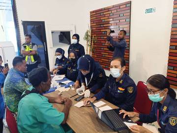 BKK Kelas II Biak Gelar CKG di Bandara 