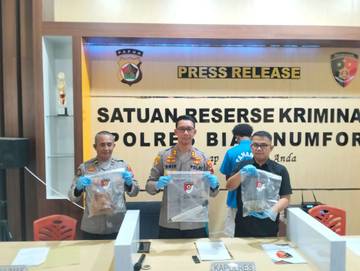 Residivis Ditangkap Polres Biak Setelah DPO 2 Bulan