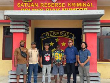 Resmob Satreskrim Polres Biak Numfor,Tangani Kasus Persetubuhan Anak
