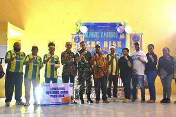 HUT PSBS Biak Ke-61 Diperingati Pendukung Setianya    