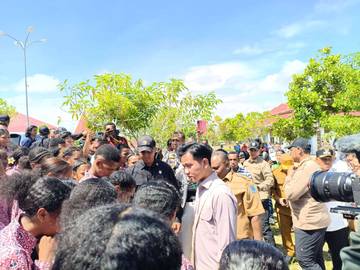 Respon Positif Warga Biak Numfor Dengan Kedatangan Wapres Gibran