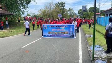 Ratusan Jemaat GKI Maranatha Ramaikan Parade PI