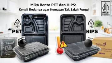 Kenali Kemasan  Mika Berbahan PET dan HIPS