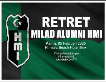 Retret Milad HMI Ke-79 digelar di Biak