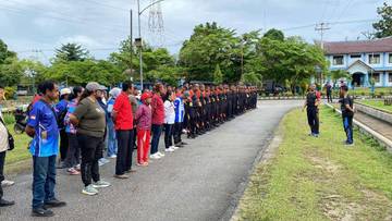 Distrik Samofa Gandeng Brimob Biak,Gelar Aksi Jumpa Berlin