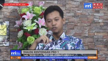 BMKG: Cuaca Biak Sepekan Dipengaruhi La Nina Lemah