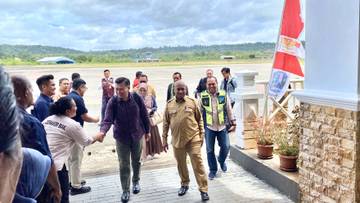 Dirut BPJS Ketenagakerjaan Kunjungan Kerja di Biak Numfor 