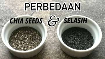 Apa sih Perbedaan Biji Selasih dan Chia Seed
