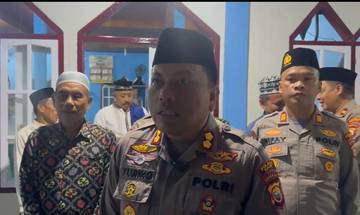 Kapolres Ajak Masyarakat Muslim Kaur Untuk meningkatkan Keamanan