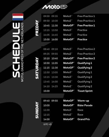 Gelaran MotoGP Belanda 2025, Panaskan Perebutan Gelar Juara