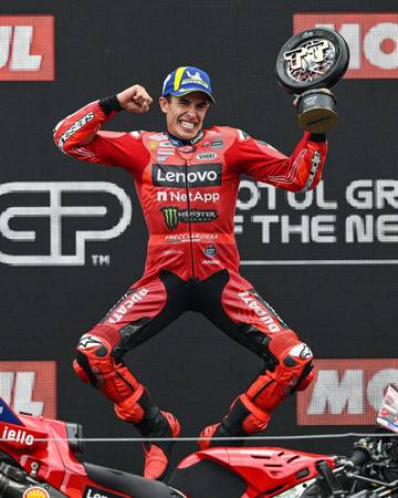 Hasil MotoGP Belanda 2025: Marquez Juara, Alex Crash