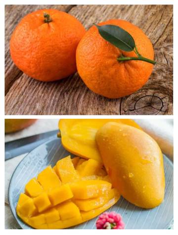 Jeruk vs Mangga: Siapa Raja Vitamin C? 