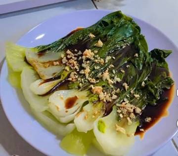 Resep Sederhana Pakcoy Saus Tiram.