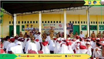 Bupati Kaur Dukung Anak Sehat dan Bebas Kecacingan