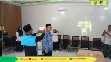 Pelantikan dan pengambilan sumpah jabatan  PNS Pemkab Kaur