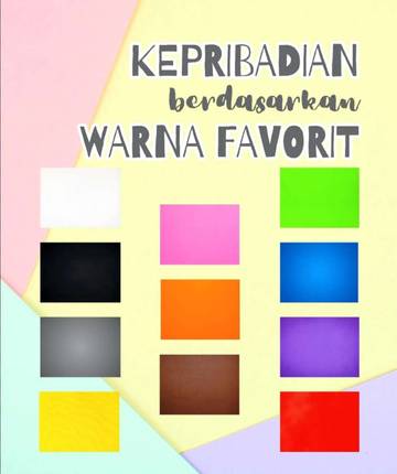 Karakter Pencinta Warna Merah dan Biru?