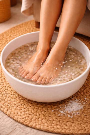 Rendam Kaki Air Hangat Dapat Redakan Migrain