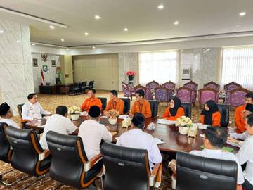 Bupati Kaur Sambut Audensi BPS Kabupaten Kaur 