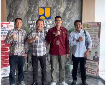 Wakil Bupati BS Koordinasi Ke PUPR Provinsi Bengkulu 