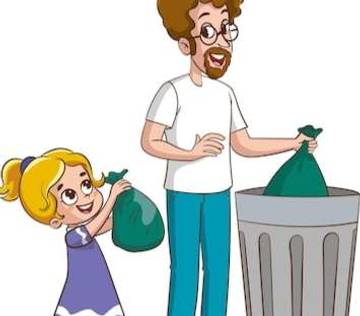 Menanamkan Kebiasaan Buang Sampah Sejak Dini