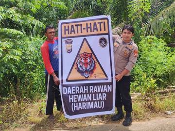 Polres Kaur Sosialisasi Antisipasi Konflik Harimau