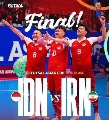 Dari 1999, Iran dan Jepang Dominasi Futsal Asia