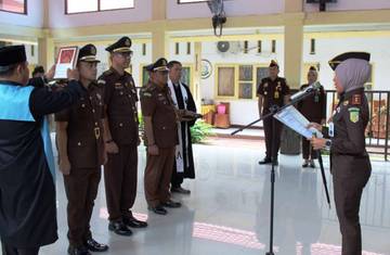 Penyegaran Organisasi, Kajari Kaur Tekankan Integritas