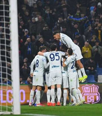 Inter Benamkan Sassuolo 5 Gol Tanpa Balas