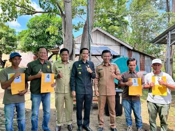 Dukung Swasembada Pangan Pemkab Kaur Salurkan Bantuan Jhodeere 