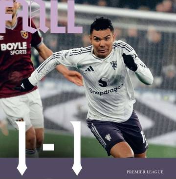 Liga Inggris 2025/2026, MU vs West Ham 1-1