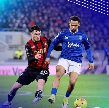 Comeback, Bournemouth Menang 2-1 Atas Everton