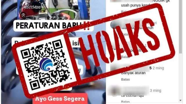 Tak Bayar Pajak, Dilarang Isi BBM? Hoaks!