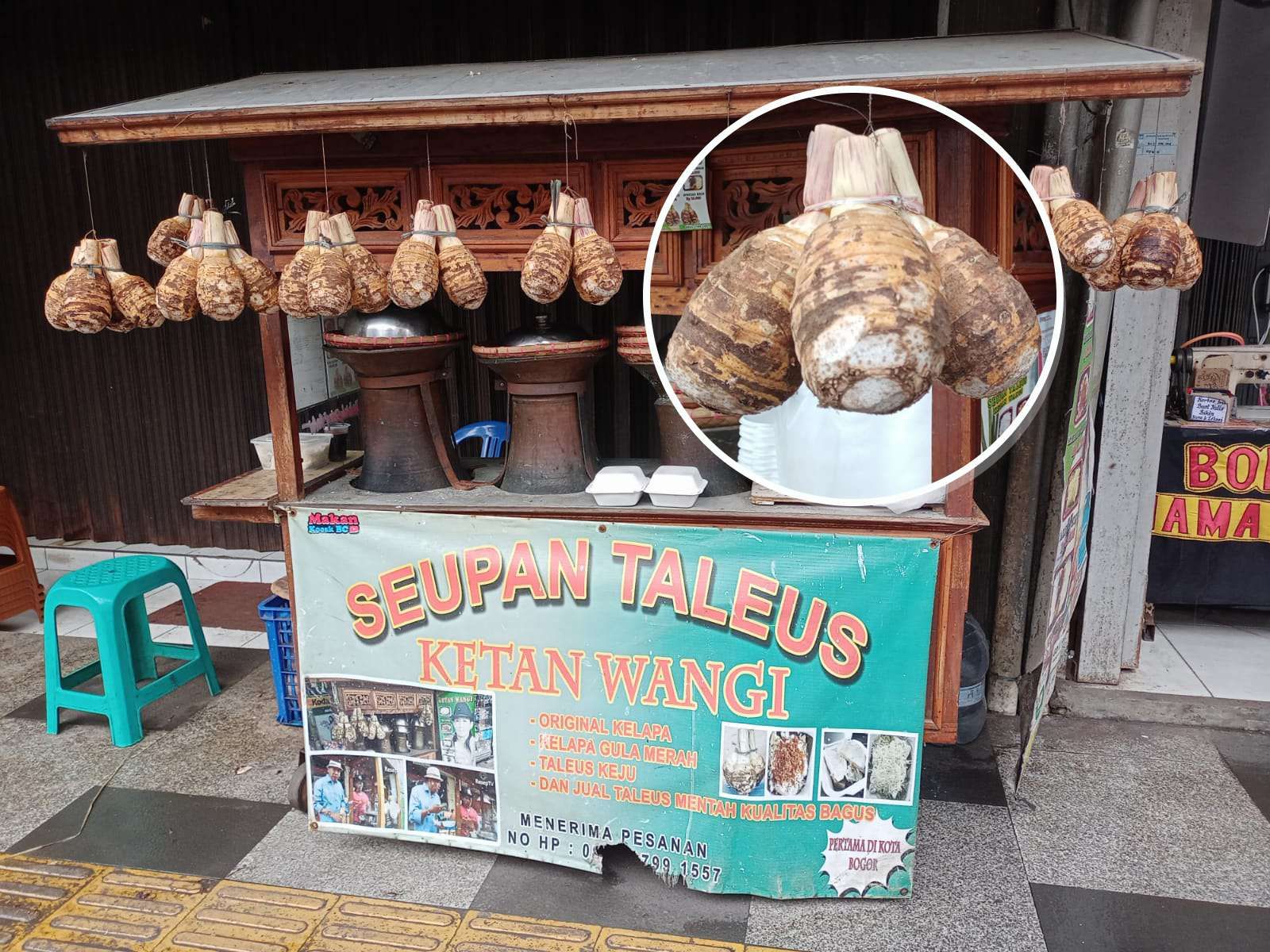 Taleus Sunda Seupan Taleus Ketan Wangi Jajanan Talas Topping Kekinian - RRI.co.id
