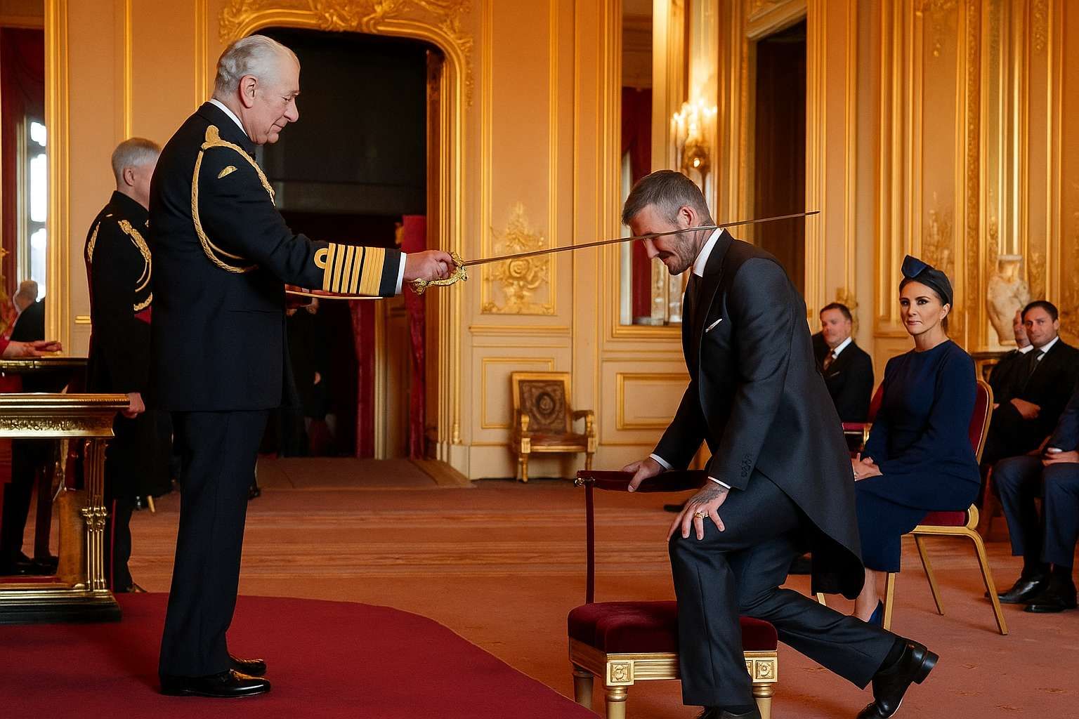 Raja Charles III Nobatkan David Beckham Sebagai Ksatria