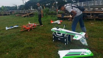 Serunya Main Kapal Kapalan di Pakansari Cibinong