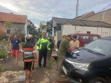 Polsek Leuwiliang Buru Geng Motor  Pelaku Pembacokan 