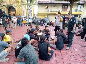 Polresta Bogor Kota Amankan Puluhan Preman Resahkan Masyarakat 