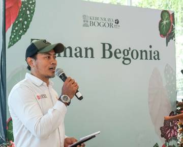 KRB Muliakan Tanaman Langka di Taman Begonia 