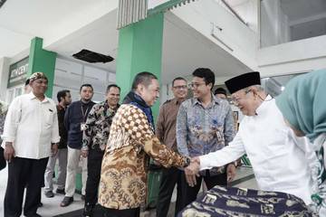 Wamenlu Kunjungi Fasilitas Dompet Dhuafa di Parung Bogor