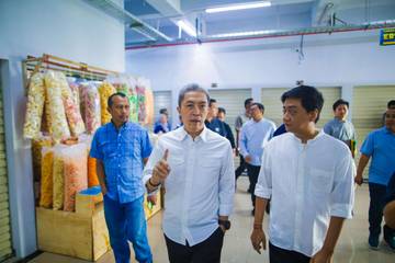 Pembangunan Pasar Gembrong Sukasari Hampir Rampung 