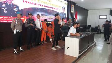 Polisi Tembak Pelaku Spesialis Curanmor di Bogor