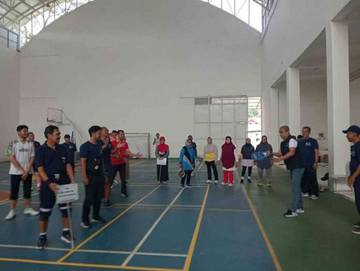 Tonis Ramaikan Olahraga Forkot II 2025 di Bogor