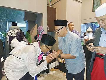 Jemaah Haji Kloter 48 Tiba di Kota Bogor 