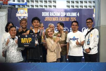 Kompetisi Basketball Dedie Rachim Cup Ciptakan Atlet Berprestasi 