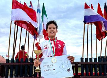 Remaja Indonesia Raih Emas Panahan Berkuda di Hungaria