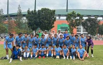 Tim Sepak Bola Putri Terbagung dalam Group A  