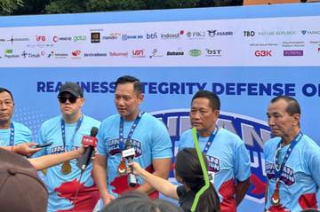 3000 Peserta Ikut Bela Negara Run 2025