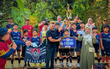 Turnamen Futsal Sindangsari Eratkan Silaturahmi Warga