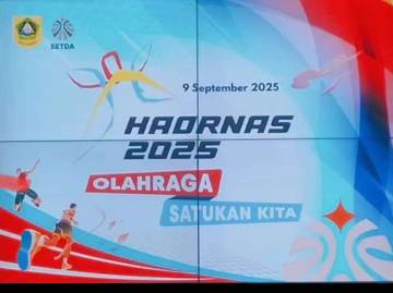 Memperingati Hari Olahraga Nasional (Haornas)